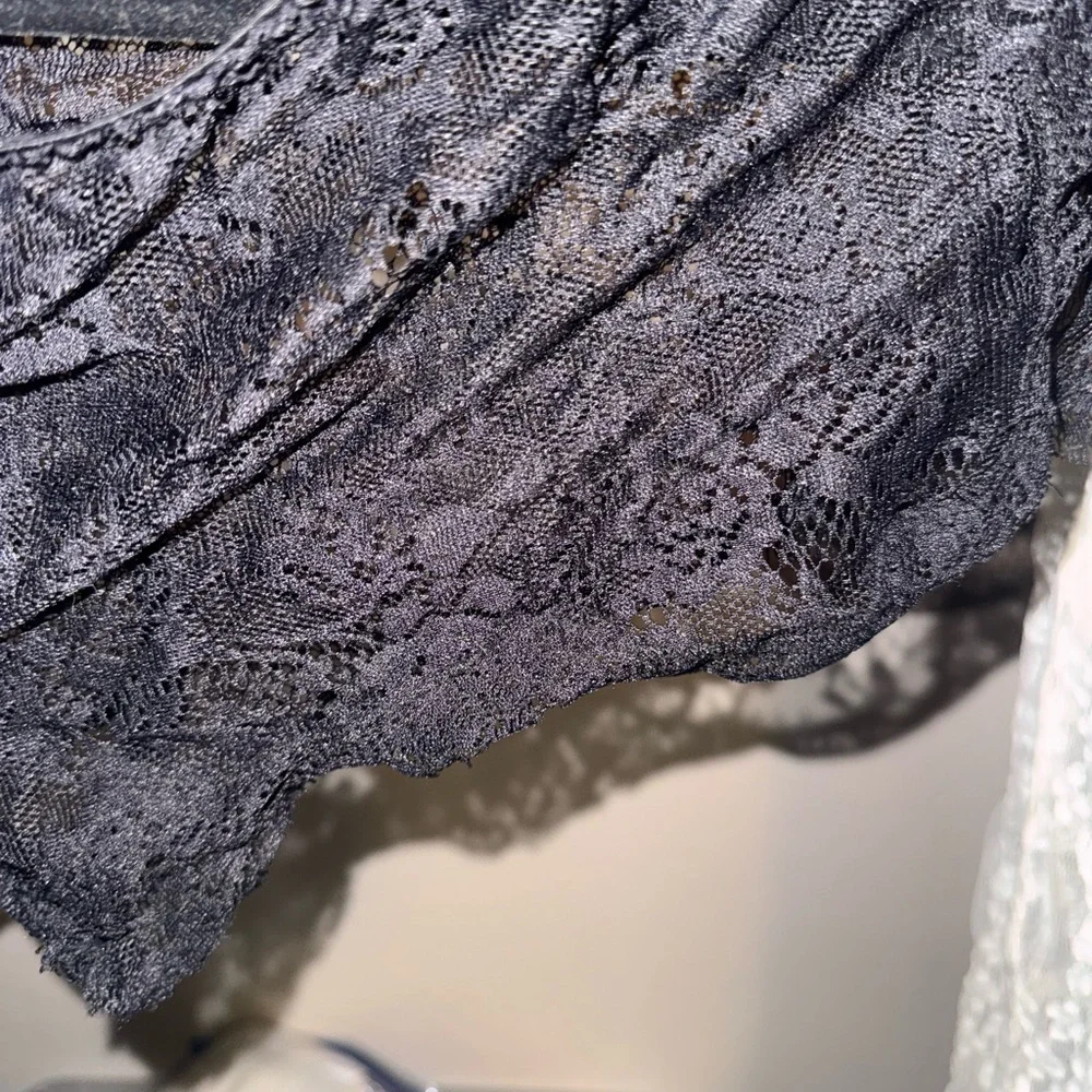 Sexy Adore Me “Rayne”  lace Cami and Short Two Piece set black Small